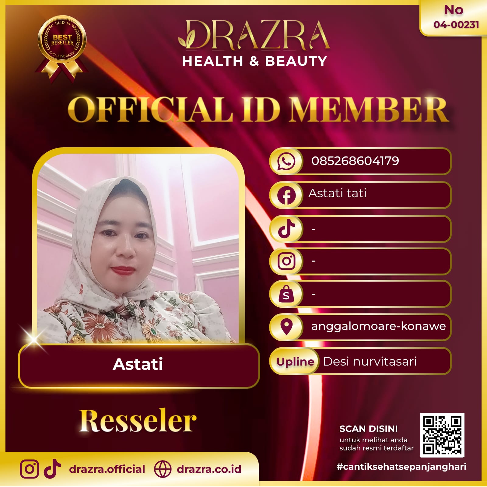 DRAZRA – Cantik Sehat Sepanjang Hari